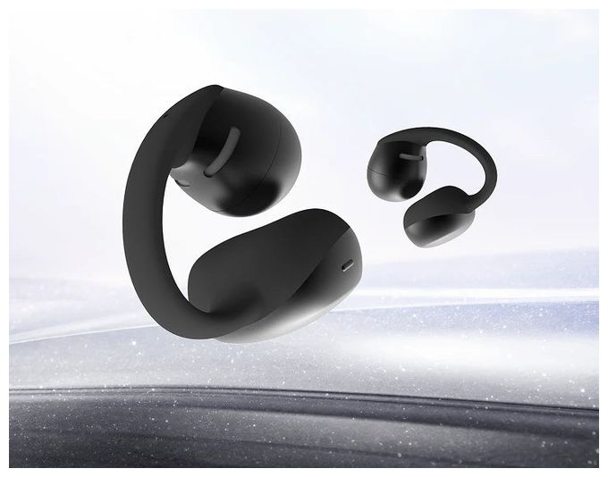 In-Ear Bluetooth Kopfhörer kabellos 9 h Laufzeit IP55  OpenDots Air (Schwarz) 