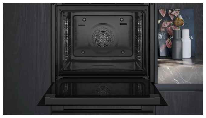 Backofen-Set groß mit autarkem 80 cm Induktions Kochfeld EQ227EA51Z (HB213ABB3 + ED851BS16E) 
