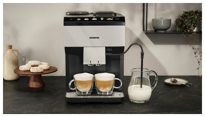 Kaffeevollautomat 15 bar 1,9 l  EQ500 TP516DX3 (Schwarz, Edelstahl) 
