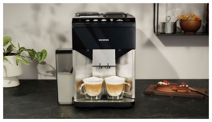 Kaffeevollautomat 15 bar 1,9 l 270 g  EQ500 TQ517D03 (Schwarz, Edelstahl) 