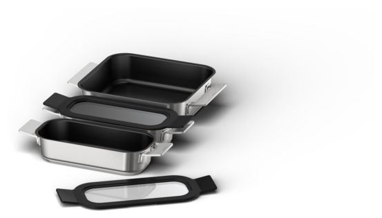 HZ9FF030 Kochgeschirr-Set 3-teilig induktionsgeeignet 