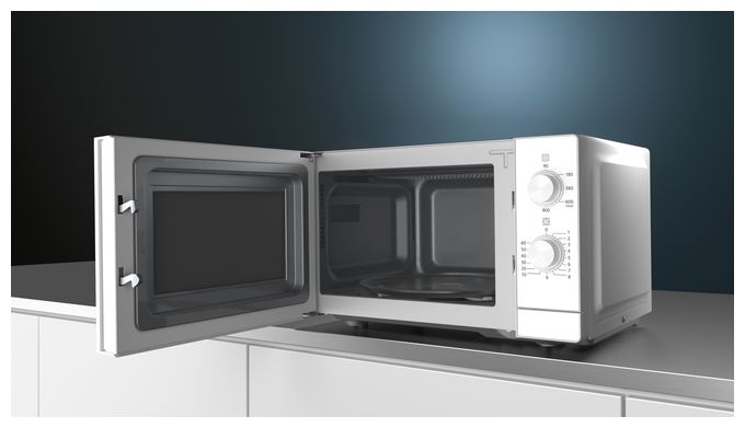 Freistehende Mikrowelle 800 W Größe: klein 5 Stufen  iQ300 FF020LMW0 (Weiß) 