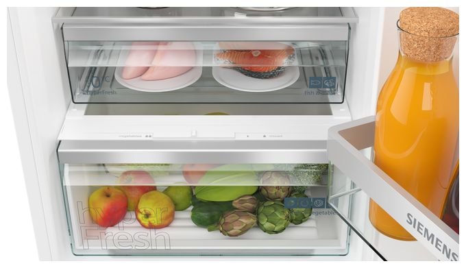 184 l / 76 l 177,5 cm Einbau Kühl-/Gefrierkombination 234 kWh iQ300 KI86NVSE0 Schlepptür 
