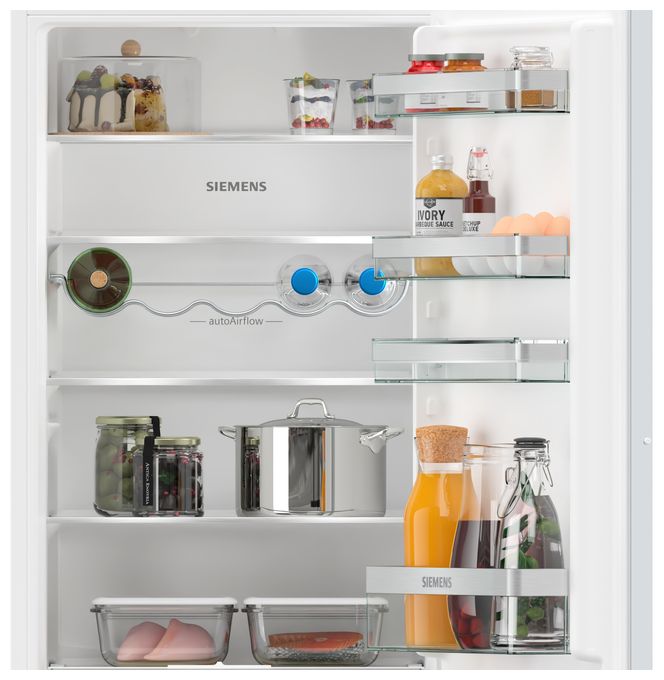 200 l / 70 l 177,5 cm Einbau Kühl-/Gefrierkombination 216 kWh iQ300 KI87VVSE0 Schlepptür 