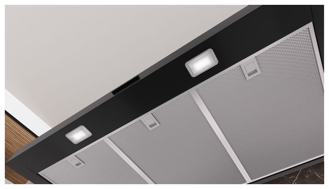Dunstabzugshaube Wand 90 cm Abluft/Umluft (Schwarz) iQ300 LC95BCC60 