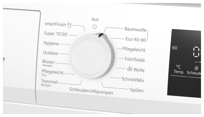 8 kg Frontlader Waschmaschine 1400 U/min aquaStop Funktion AutoClean iQ300 WM14N127 