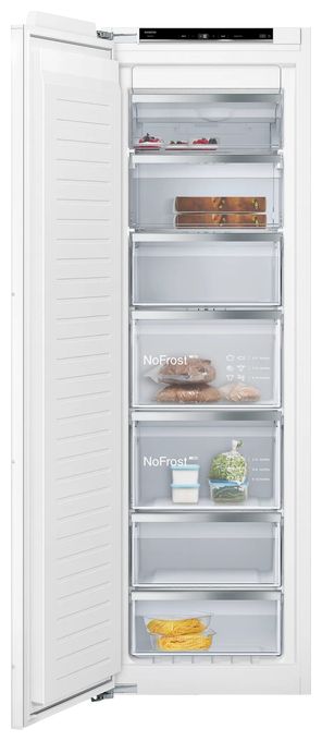 212 l Einbau Gefrierschrank 235 kWh Jahr NoFrost iQ500 GI81NACE0 
