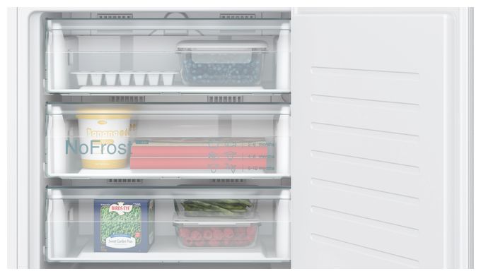 85 l Einbau Gefrierschrank 189 kWh Jahr NoFrost iQ500 GU21NADE0 