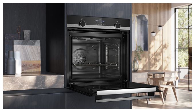 Einbaubackofen groß AutoClean iQ500 HB579GBR3 