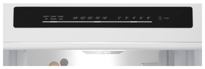 260 l / 103 l Kühl-Gefrierkombi freistehend NoFrost 112 kWh Jahr  iQ500 KG39NAIAU (Gebürsteter Stahl) 
