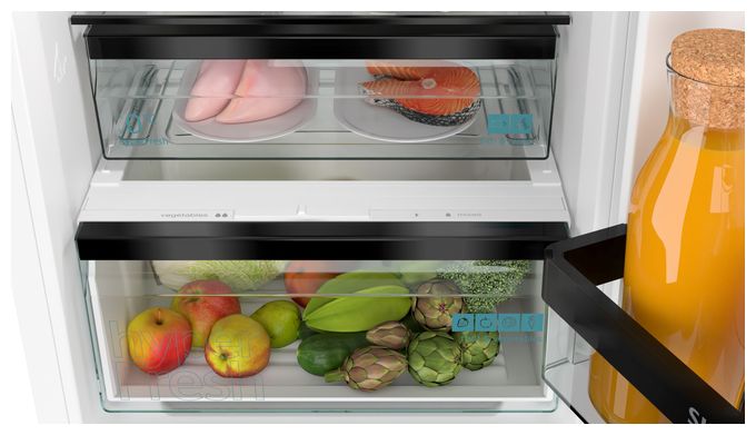 184 l Kühlteil 76 l Gefrierteil 177,5 cm Einbau Kühl-/Gefrierkombination NoFrost iQ500 KI86NSDC0 