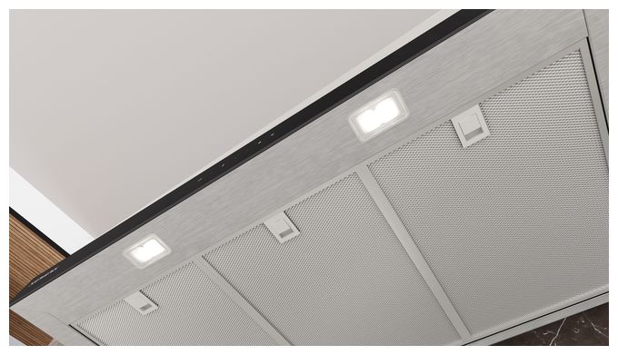 Abluft/Umluft Dunstabzugshaube/Esse Wand 90 cm (Edelstahl) iQ500 LC97BDN30 