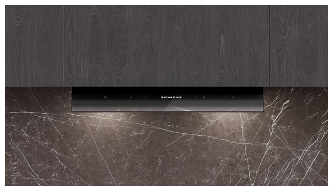 Abluft/Umluft Dunstabzugshaube/Esse Einbau 60 cm (Schwarz) iQ500 LJ67BDP60 