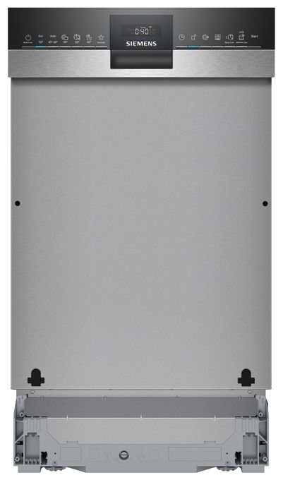 45 cm Geschirrspüler teilintegriert (ohne Front) Sehr leise 10 Maßgedecke aquaStop Funktion Wärmetauscher iQ500 SR55ZS10ME 
