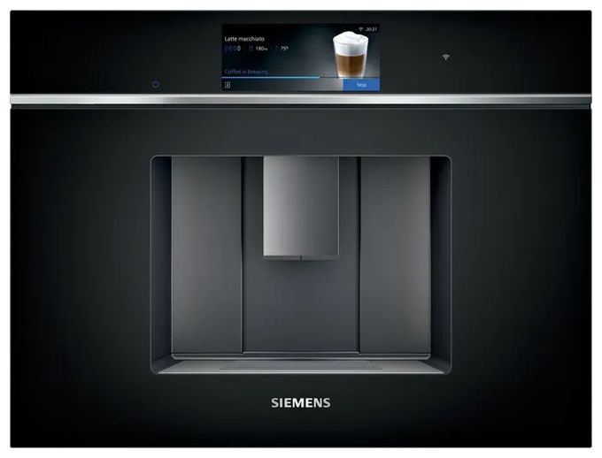 Kaffeevollautomat 19 bar 2,4 l (Schwarz) iQ700 CT718L1B0 Einbau 