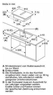 80 cm Induktionskochfeld 4 Kochzonen mit integriertem Dunstabzug iQ700 EX87BHGA7 (EX87BHL26E + HZ9VDSB2) autarkes 
