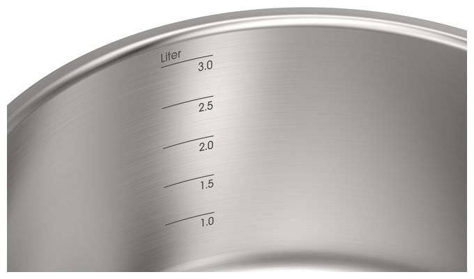 Siemens HZ9SE060 Kochgeschirr-Set 6-teilig Kapselboden mit Aluminiumkern 