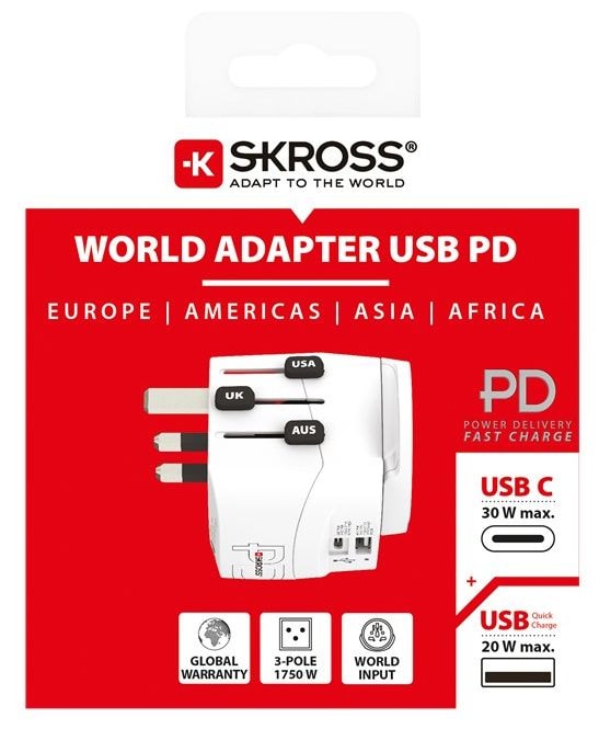 30 W  PRO Light USB AC30PD World (Weiß) 