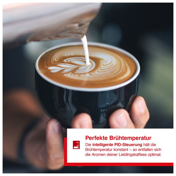 Siebträger Kaffeemaschine 15 bar 1700 W  1170 Barista Perfetta Plus (Weiß) 