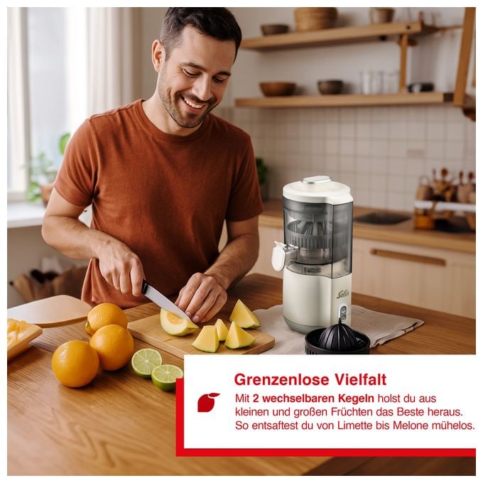 100 W  8455 Multi-Juicer (Weiß) 