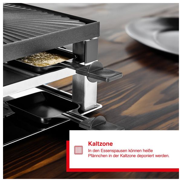 8 Person(en) 1200 W 977.21 Combi Grill 3 in 1 Raclette 