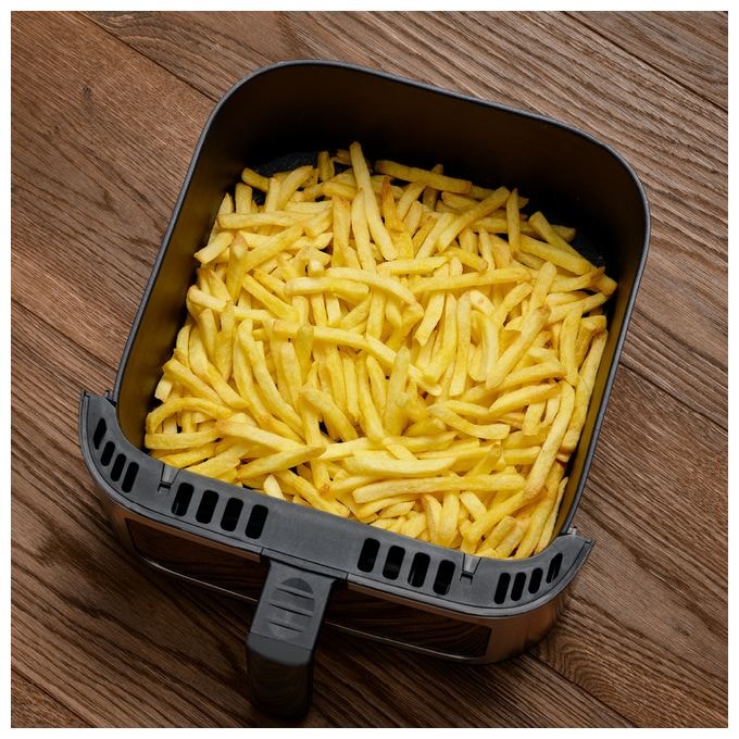 Heißluftfritteuse 7,5 l 1870 W  Air Fry & Dry XL (Schwarz, Silber) 