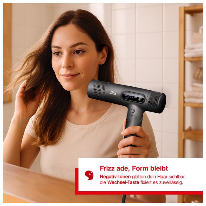 Haartrockner 1600 W  AirVolution 280 (Schwarz) 