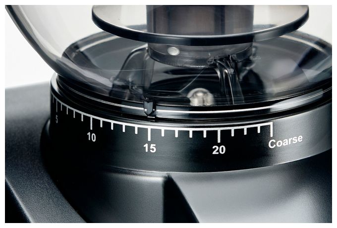 Kaffeemühle für 300 g 135 W  Scala Zero Static (Schwarz, Silber) 