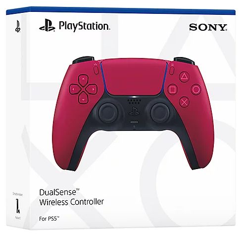 Analog / Digital Gamepad für PlayStation PS5  DualSense Wireless Controller (Rot) 
