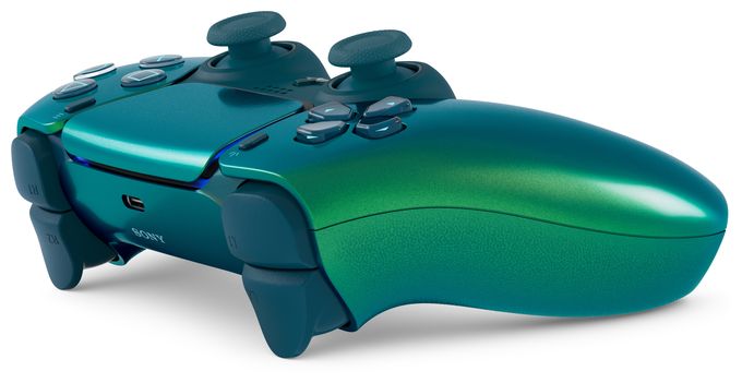 Analog / Digital Gamepad für PlayStation 5, Android, MAC, PC, iOS  DualSense Wireless Controller (Türkis) 