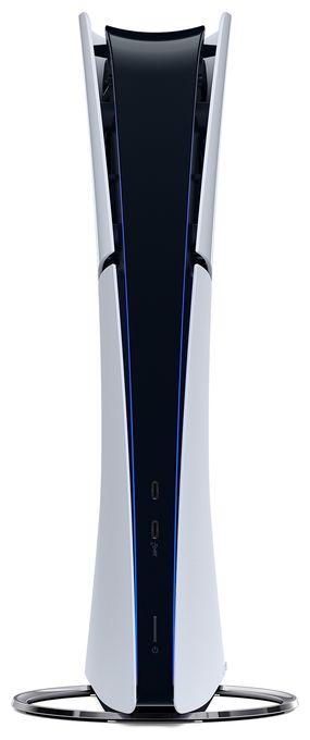 PlayStation 5 Slim PlayStation 5 Slim, PlayStation 5 Slim Digital Edition  Vertical Stand (Schwarz, Chrom) 
