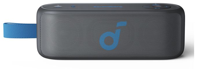 16 W Bluetooth Lautsprecher IPX7 Laufzeit bis 20 h  Select 3 (Grau, Blau) 