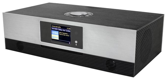 Bluetooth DAB+, FM Radio Tragbar  ICD2080SW (Schwarz, Metallisch) 