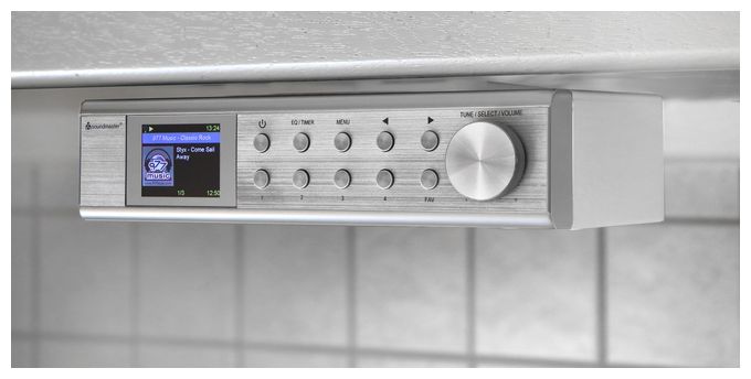 DAB+, FM, UKW Radio Internet  IR1500SI (Silber) 