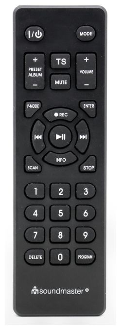 DAB+, FM 20 W Bluetooth  MCD1950SW (Schwarz) 