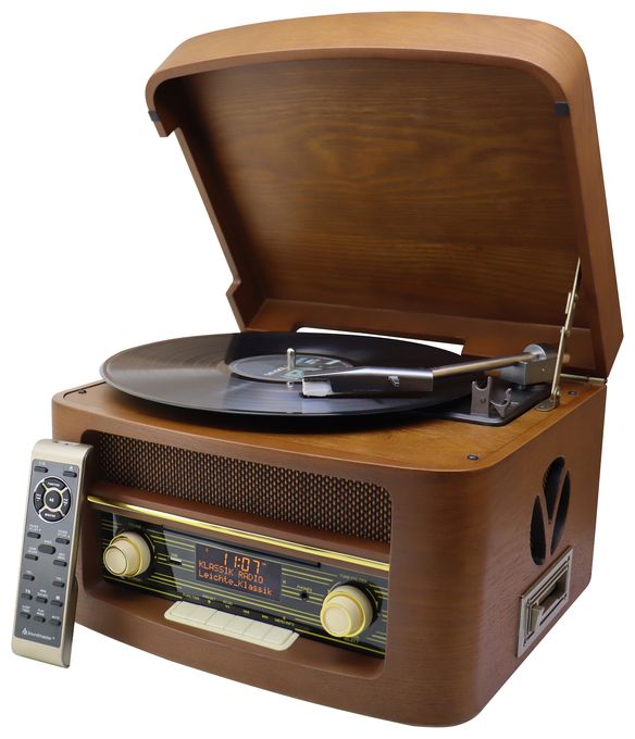 NR926 Nostalgie Stereoanlage (Holz) 