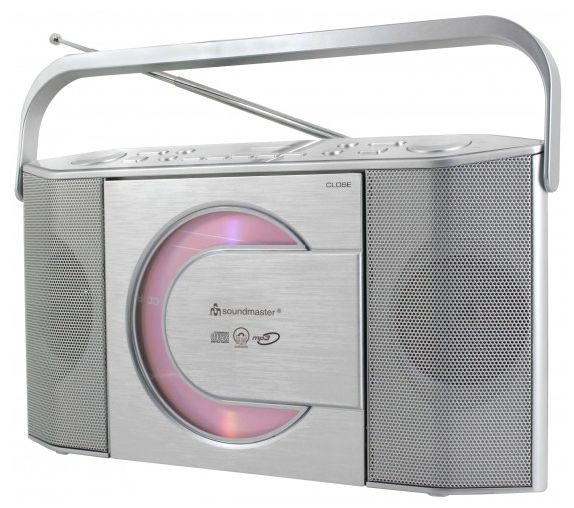 CD Payer UKW Radio  RCD1755SI (Silber) 