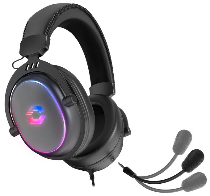 Over Ear Kopfhörer Kabelgebunden USB Typ-A  Conux (Schwarz) 