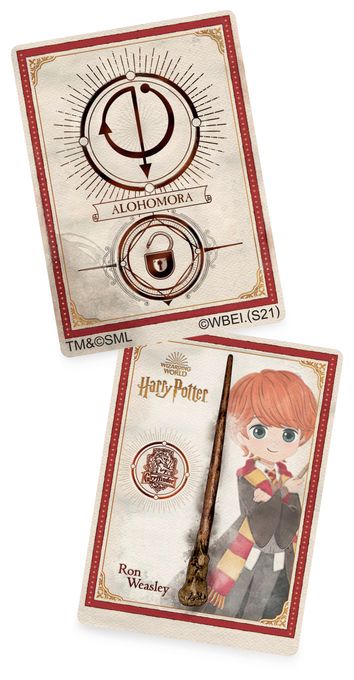 Wizarding World Harry Potter - Authentischer Ron Weasley Zauberstab aus Kunststoff mit Zauberspruch-Karte, ca. 30,5 cm 