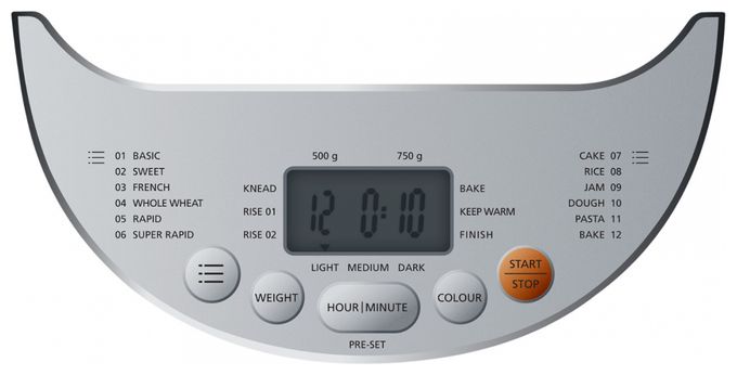 540 W BM3 Brotbackautomat für 750 g 
