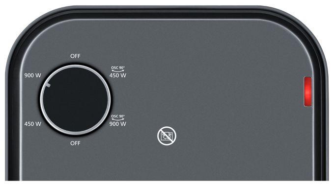 Heizlüfter 900 W  CH2 Eco (Grau) 