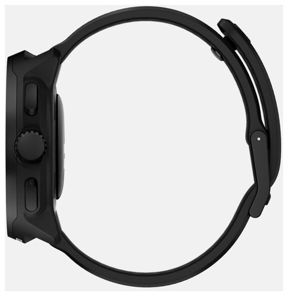 Digital 46 mm Smartwatch Rund 480 h  Run (Schwarz) 