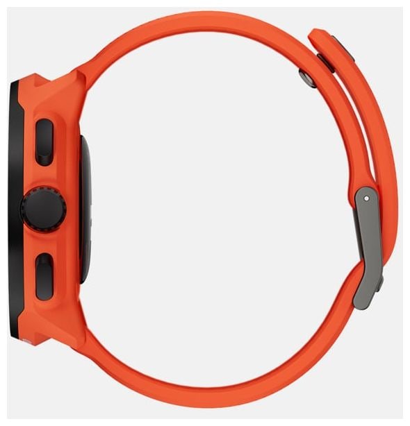 Digital 46 mm Smartwatch Rund 480 h  Run (Schwarz, Orange) 