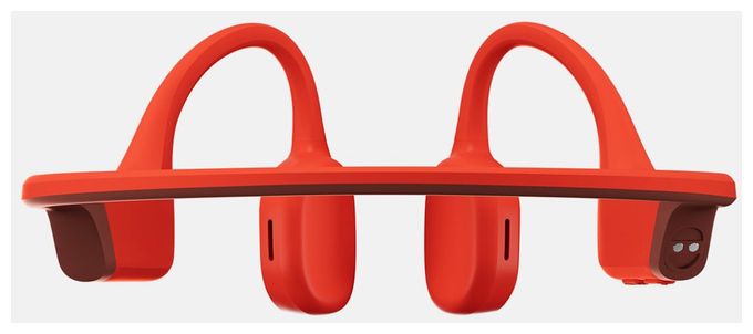 Knochenschall Bluetooth Kopfhörer kabellos 10 h Laufzeit IP55  Sonic (Rot) 