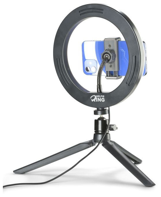Selfie-Licht 198 mm Universal  Selfie Ring (Schwarz) 