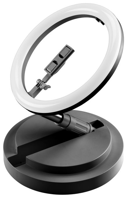 70 mm Universal  Selfie Ring Compact (Schwarz) 