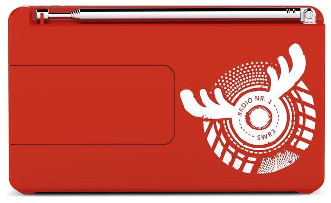 DAB+, FM Radio Persönlich  DigitRadio 1 (Rot, Weiß) 