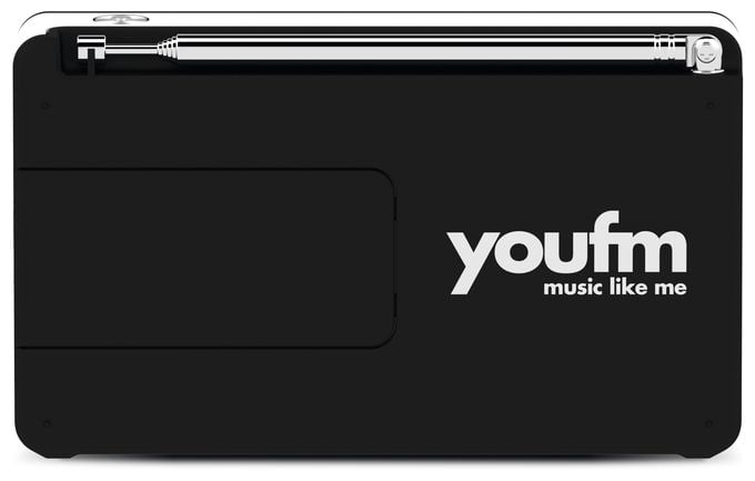 DAB+, FM Radio Tragbar  Digitradio 1 (Schwarz, Weiß) 