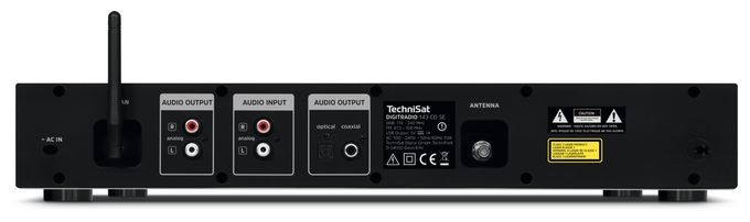 Home-Audio-Minisystem DAB+, FM Bluetooth  DigitRadio 143 CD (Schwarz) 