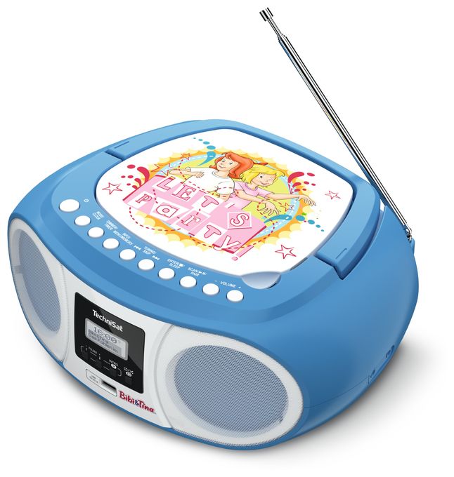 CD Payer DAB+, FM Radio  DigitRadio 1990 Bibi & Tina Edition (Blau) 